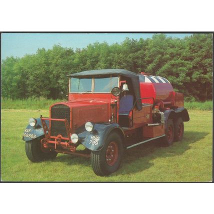 1942 Fordson War Office Type 1 Foam Tender, c.1980s - FSNBF Postcard