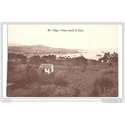 VIGO, VISTA DESDE LA GUIA, SPAIN, Postcard