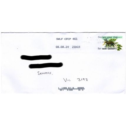 D2189 Australia Cover $1.50 South Australia Emblems