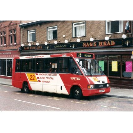 Colour Photograph of United Automobile Services Ltd. - P615 FHN