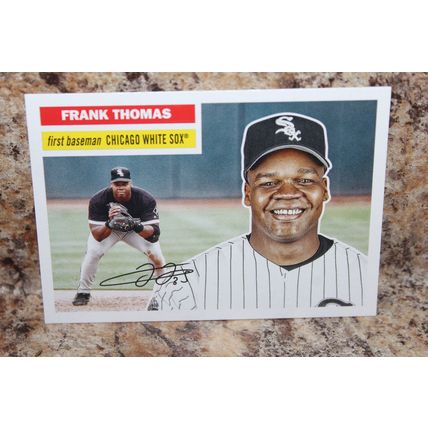 2023 topps aechives baseball chicago white sox frank thomas hof card#84