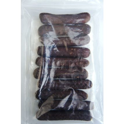 DOG SAUSAGES BENJIS BANGERS DOG CHEWS TEN NATURAL CRUNCHY DOG SAUSAGE TREATS