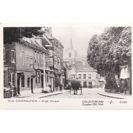 A940 CARSHALTON - HIGH STREET. COLLECTORCARD