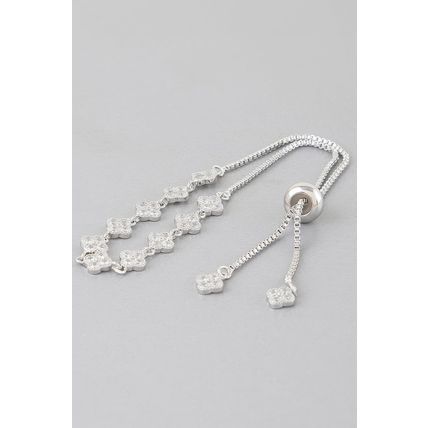 New Jeweled Charm Chain Bracelet