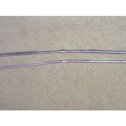 1969 69 Plymouth Satellite Trunk Lid Trim OEM 4 Piece Deck Lid