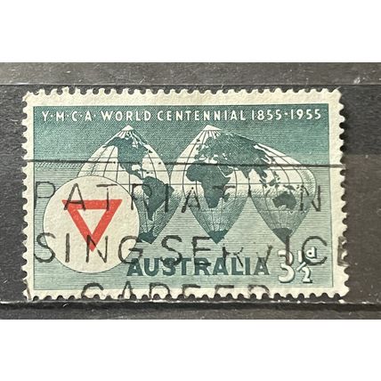 AUSTRALIA 1955 SG 0286 USED #3