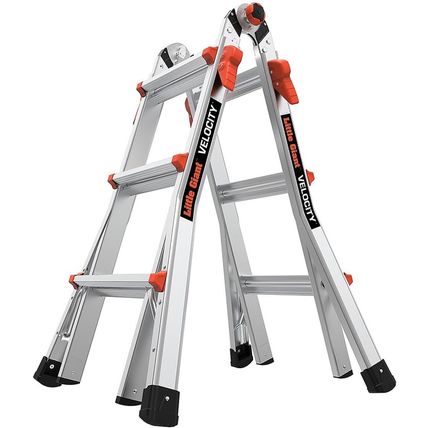 Little Giant Ladder Systems, Velocity, M13, 13 Ft, Multi-Position Ladder, Alumin