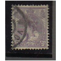 NETHERLANDS 1898 17 1/2C MAUVE F/U SG183