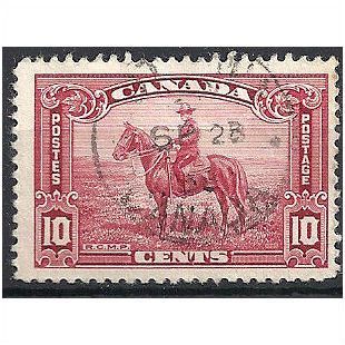 Canada 1935 SG347 10c Carmine Fine Used ..