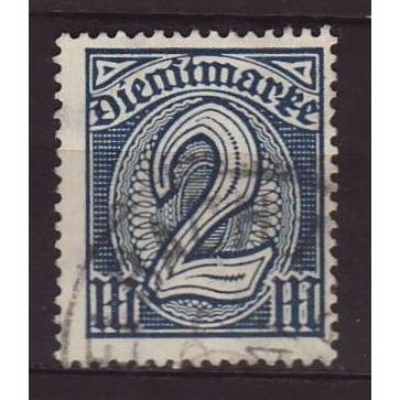 Germany 1920 SG O135a Used - Official (D-315)
