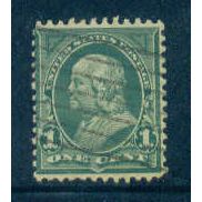 Used 279 1c Benjamin Franklin Average M04406