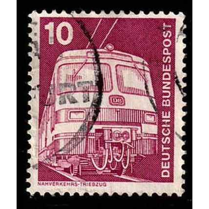 Germany 1975 Bundespost Industry and Technology 10Pfg Used Stamp