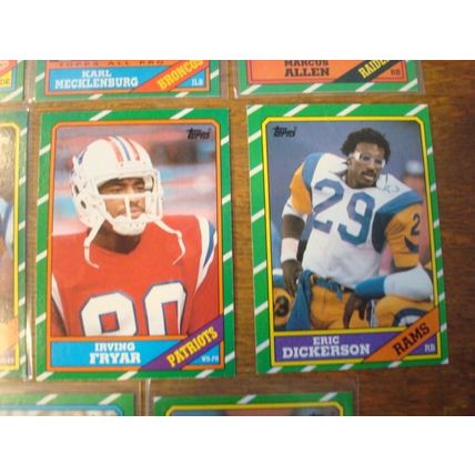 1986 Topps, 11-Cards, Stars & HOFers, DICKERSON/MOON/ LONG ++