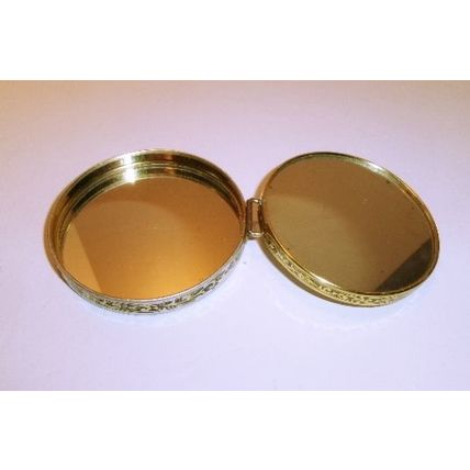 Antique Celluloid Double Mirror for Pocket Purse or Vanity