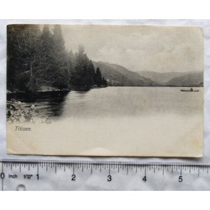 vintage postcard Titisee