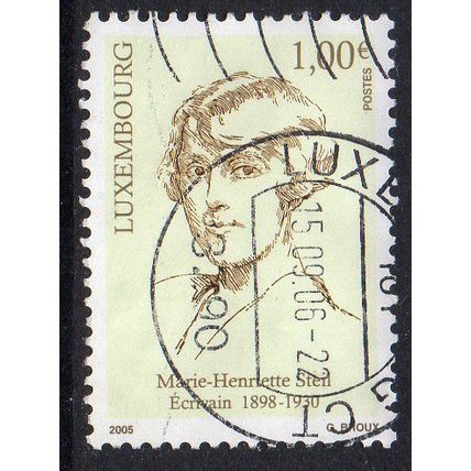Luxembourg 2005 Famous People - Marie-Henriette Steil, Writer 1,00€ Used