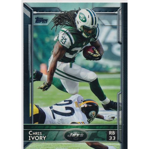 2015 Topps Football 133 Chris Ivory New York Jets