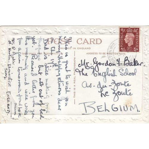 Vintage Colour Postcard - For My Son's Birthday - 7939
