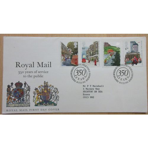 1985 Royal Mail FDC Royal Mail Cover Bureau Postmark
