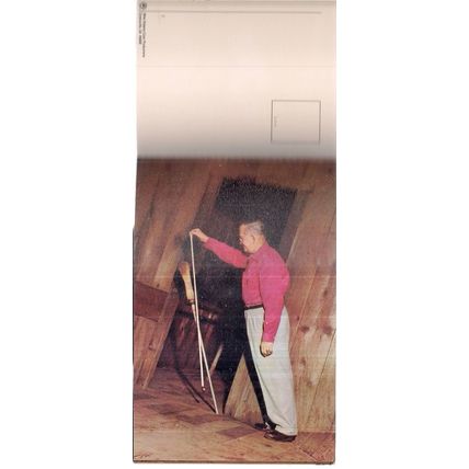 THE MYSTERY SPOT, SANTA CRUZ, CALIFORNIA . vintage book of 10 unused postcards =