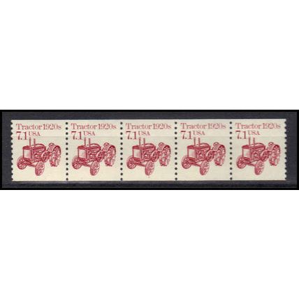 2127 7.1c Tractor Very Fine MNH Dry Gum PNC 1/5 X0698