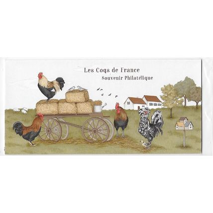 Mi Block 318/9: European Poultry Exhibition, Metz: French Chicken Breeds.