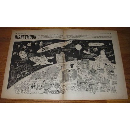 1969 Cartoon by Edward McLachlan - Disneymoon