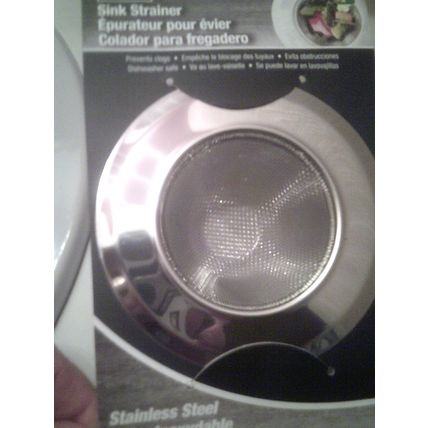 Sink drain strainer stainless steel