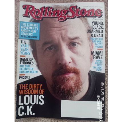 Rolling Stone Magazine April 25, 2013 – Louis C.K. Cover