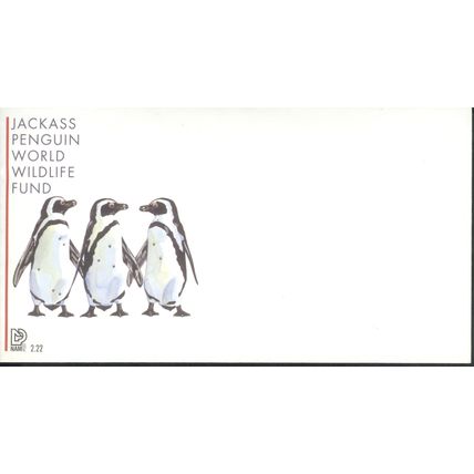 Namibia Cover 1997 - Jackass Penguin World Wildlife Fund