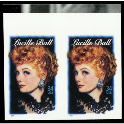 3523a, Lucille Ball Die Cutting Omitted 34¢ Major Error XF NH * Stuart Katz