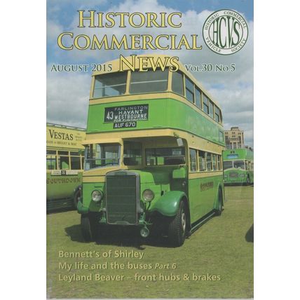 Historic Commercial News, Volume 30 No. 5 August 2015