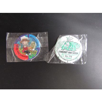 Walkers Looney Tunes 1996 World Tour Tazos SEALED Tazo Choice (e40)