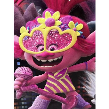 Trolls Lunch Box EMPTY Collectible Storage Display Tin