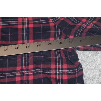 Womens Talbots Size XL Shirt Flannel Shirt Long Sleeve Plaid Fall Winter Cloths