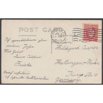 Residence, Pasadena, California, 1910 - RPPC