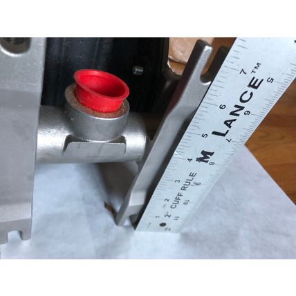 NEW ARO 666101-244-C 1" METAL DIAPHRAGM PUMP. 120PSIG,66610T-244-C,666101 244,AL
