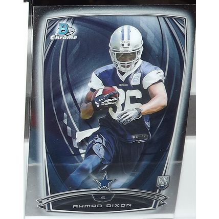 2014 Topps Bowman Chrome AHMAD DIXON (Cowboys) Rookie Card #149