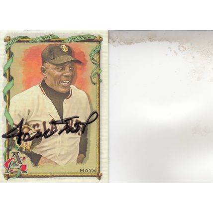 WILLIE MAYS 2023 AUTOGRAPHED SAN FRANCISCO GIANTS HOF WORLD CHAMPION OUTFIELDER