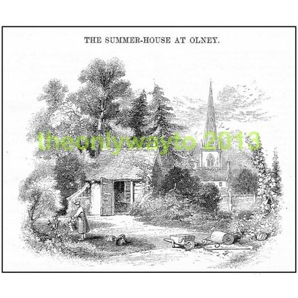 Summer House Olney,1862, MODERN REPRODUCTION