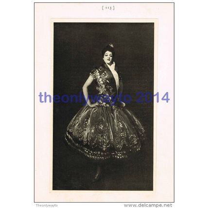 Carmencita - J S Sargent, Book Illustration, 1902