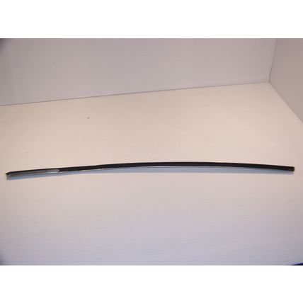 1965 DODGE MONACO 2D HT RH FRONT DOOR GLASS TRIM OEM POLARA