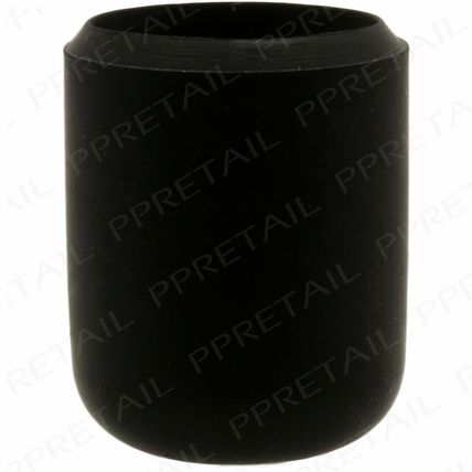 12x RUBBER FERRULES ANTI SCRATCH FLOOR PROTECTOR Black Chair/Table Feet 16mm