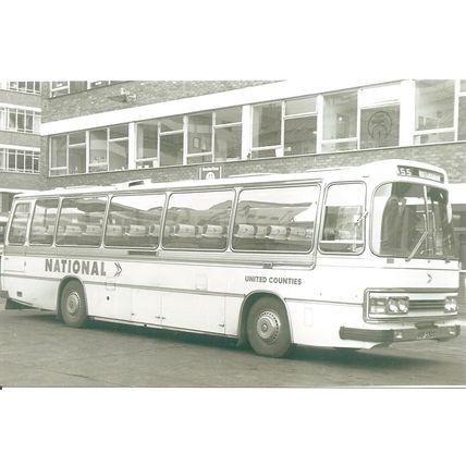 Black & White Photograph of United Counties Omnibus Co. Ltd. - VRP 230S