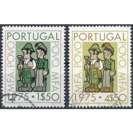 Portuguese Cultural Progress - Portugal 1975 - F H - MiNr 1272 & 1274
