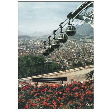 38 - Grenoble - téléphérique de la Bastille