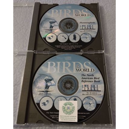 BIRDS OF THE WORLD 4 CD-ROMs AUSTRALIAN ENCYCLOPEDIA HUMMINGBIRD NORTH AMERICAN
