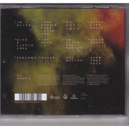 Tom Jones : 24 Hours (2008) CD Album