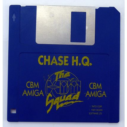 CHASE H.Q. BY THE HIT SQUAD FOR COMMODORE AMIGA - TESTED & WORKING