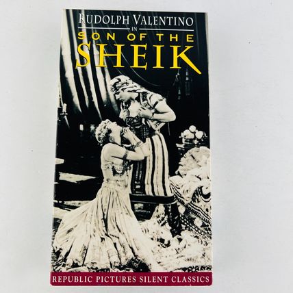 Rudolph Valentino - Son of the Sheik VHS Video Tape 1926 Silent Film Classic